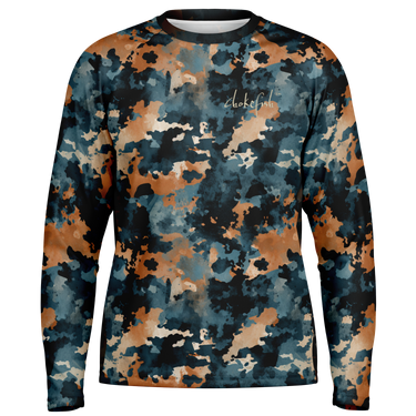 Chokefish™ Long Sleeve Every Day All Weather Acid-Wash Shirt Men's-009